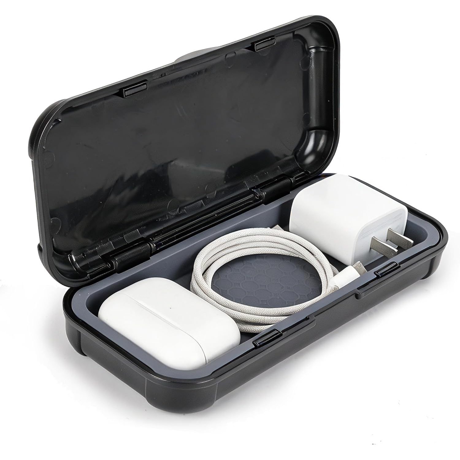 SAEKULT Tech Organizer in Classic Black